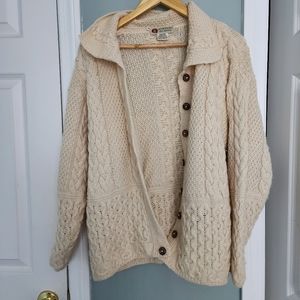 Irish Merino wool sweater